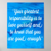 Zelfliefde Poster (Voorkant)