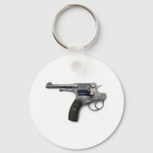 Zelfmoord pistool sleutelhanger
