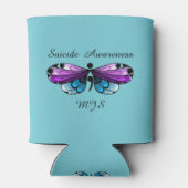 Zelfmoordbewust Butterfly Semicolon Blikjeskoeler (Achterkant)