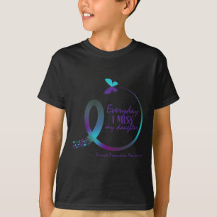 Zelfmoordbewustmaking geeft dochters zelfmoordprev t-shirt
