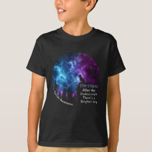 Zelfmoordbewustzijn bij labrador Retriever T-shirt