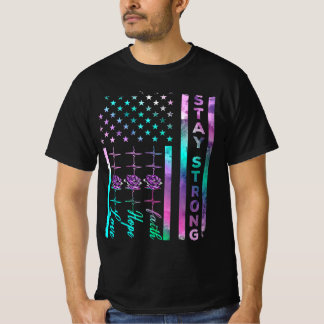 Zelfmoordbewustzijn blijf sterk in Amerikaans Amer T-shirt