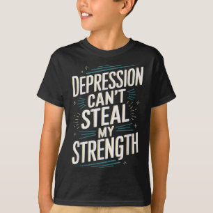 Zelfmoordbewustzijn Depressie Angst Geestelijke Ge T-shirt