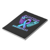 Zelfmoordbewustzijn en zelfmoordpreventie notitieblok (Gedraaid)