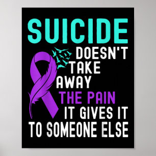 Zelfmoordbewustzijn Mental Health Suicide Preventi Poster