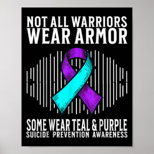 Zelfmoordbewustzijn Warrior Zelfmoordpreventie Bew Poster