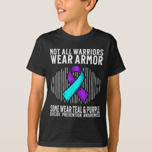 Zelfmoordbewustzijn Warrior Zelfmoordpreventie Bew T-shirt