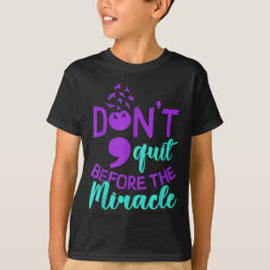 Zelfmoordbewustzijn Zelfmoordpreventie Steun Overl T-shirt
