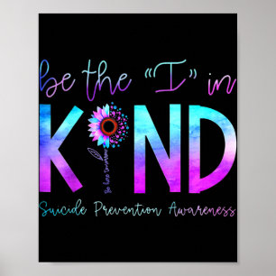 Zelfmoordbewustzijn Zelfmoordpreventie Zelfmoord W Poster