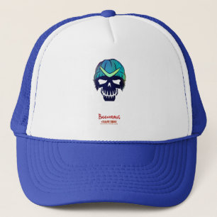 Zelfmoordcommando Boomerang Hoofd Icoon Trucker Pet