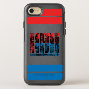 Zelfmoordcommando   Rood en Blauw Logo OtterBox Symmetry iPhone 8/7 Hoesje
