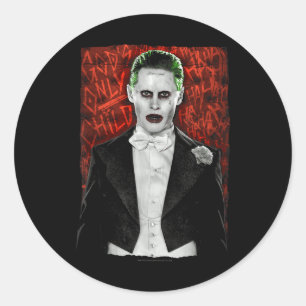 Zelfmoordplein Joker riep op tot dood Ronde Sticker