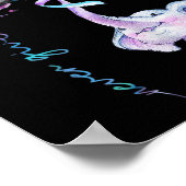 Zelfmoordpreventie Bewustmaking Bloem- olifantenri Poster (Hoek)