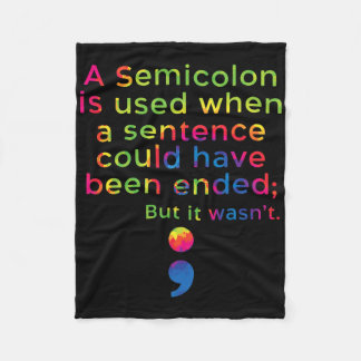 Zelfmoordpreventie Bewustmaking Geestelijke gezond Fleece Deken