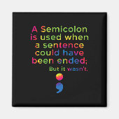 Zelfmoordpreventie Bewustmaking Geestelijke gezond Magneet (Voorkant)