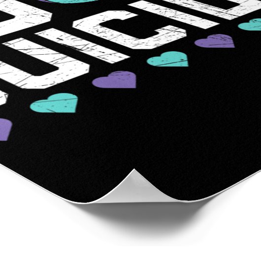 Zelfmoordpreventie Bewustmaking Geestelijke gezond Poster (Hoek)