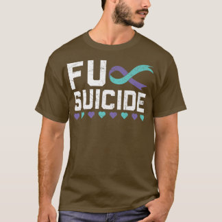 Zelfmoordpreventie Bewustmaking Geestelijke gezond T-shirt