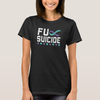 Zelfmoordpreventie Bewustmaking Geestelijke gezond T-shirt