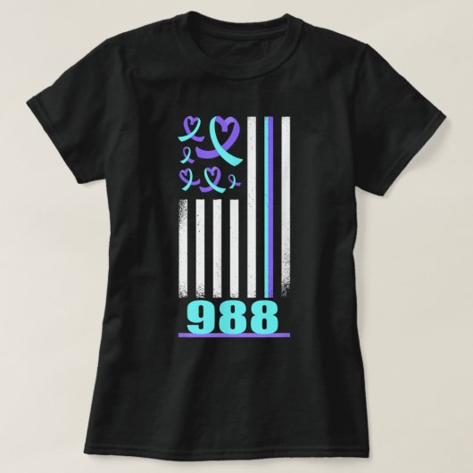 Zelfmoordpreventie Bewustmaking inzake geestelijke T-shirt (Design voorkant)