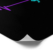 Zelfmoordpreventie Bewustmaking Semicolon Verblijf Poster (Hoek)