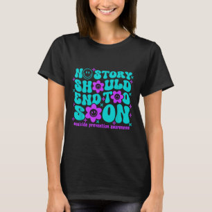 Zelfmoordpreventie bewustzijn Geen verhaal mag ein T-shirt