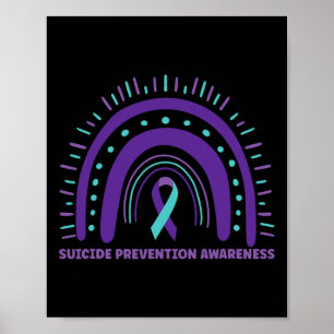 Zelfmoordpreventie Bewustzijn Geestelijke Gezondhe Poster