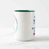 Zelfmoordpreventie bewustzijn keramische Mok (Center)