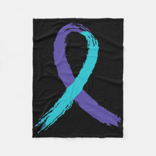 Zelfmoordpreventie Bewustzijn Opa Vlag VK G Fleece Deken