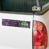 Zelfmoordpreventie Bimper Sticker - BB (Op Truck)