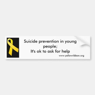 Zelfmoordpreventie Bumpersticker