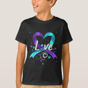 Zelfmoordpreventie - Semicolon Suicide Awareness R T-shirt
