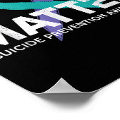 Zelfmoordpreventie Shirten Zelfmoordbewustzijn T S Poster (Hoek)