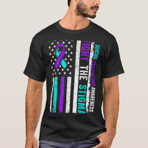 Zelfmoordpreventie Steun Stigma Bestrijden Zelfmoo T-shirt