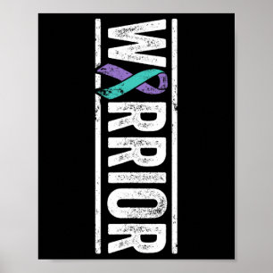 Zelfmoordpreventie Warrior - Sideways Awareness Ri Poster