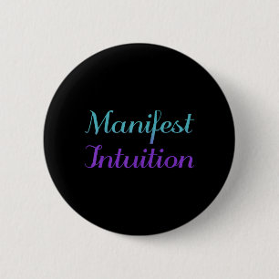 Zelfmoordpreventiebewustzijn manifesteren Intuïtie Ronde Button 5,7 Cm