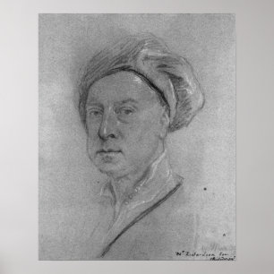 Zelfportret, 1734-35 poster