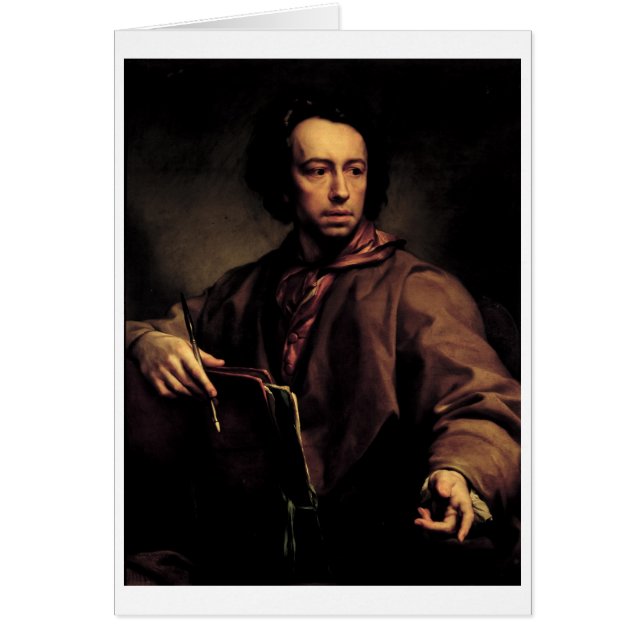 Zelfportret, 1773 (olie op het paneel) (Voorkant)