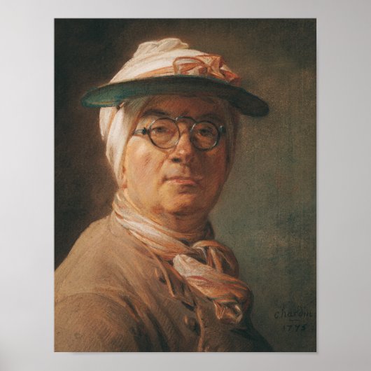 Zelfportret, 1775 poster (Voorkant)