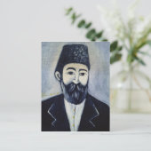 Zelfportret, 1900 briefkaart (Staand voorkant)