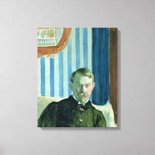Zelfportret, 1910 canvas afdruk