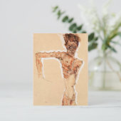 Zelfportret (1911) | Egon Schiele | Briefkaart (Staand voorkant)