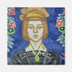 Zelfportret, 1912-15 magneet