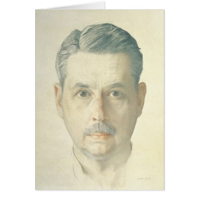 Zelfportret, 1921 (Voorkant)