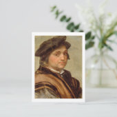 Zelfportret 2 briefkaart (Staand voorkant)