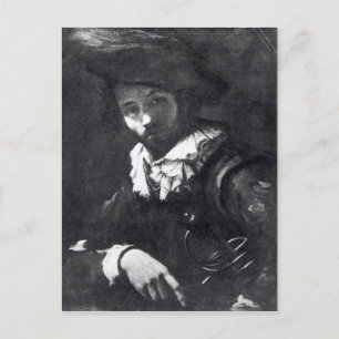 Zelfportret 2 briefkaart