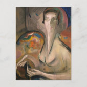 Zelfportret | Alice Bailly Briefkaart (Voorkant)