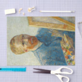 Zelfportret als schilder door Vincent Van Gogh Tissuepapier (Craft)