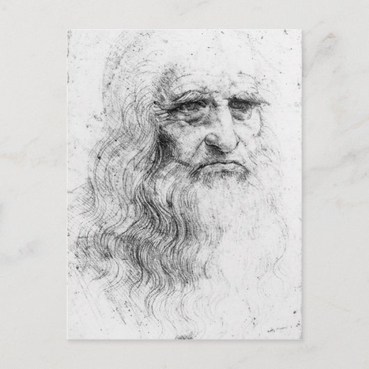 Zelfportret Briefkaart (Voorkant)