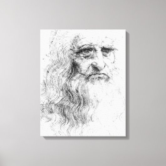 Zelfportret Canvas Afdruk (Voorkant)