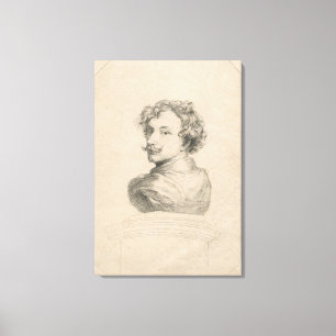 Zelfportret Canvas Afdruk